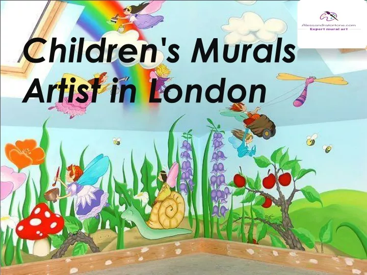 children s murals artist in london n.