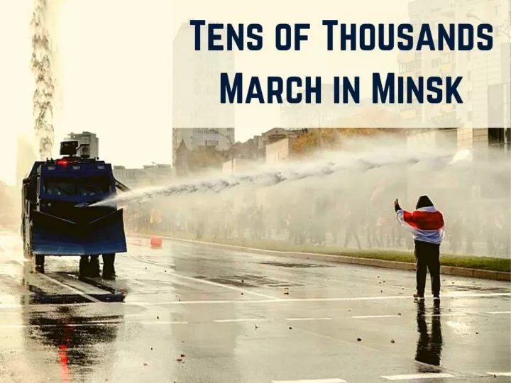 tens of thousands march in minsk n.