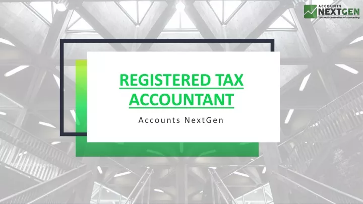 registered tax accountant n.