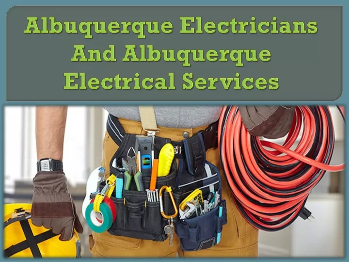 albuquerque electricians and albuquerque electrical services n.