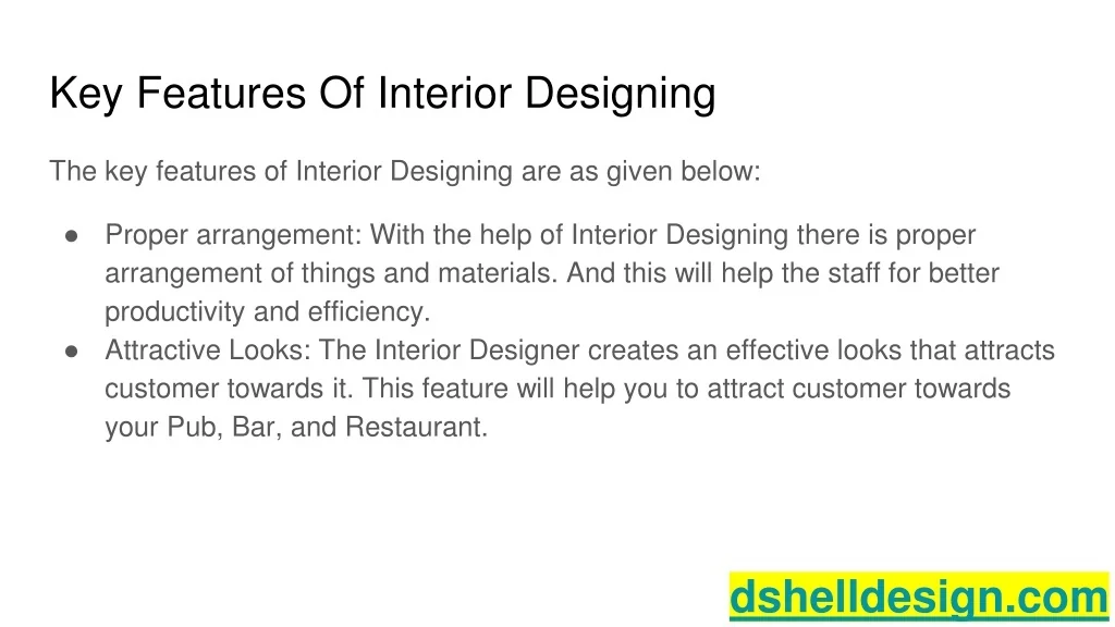 PPT - Pub, Bar & Restaurant Interior Designing PowerPoint Presentation ...