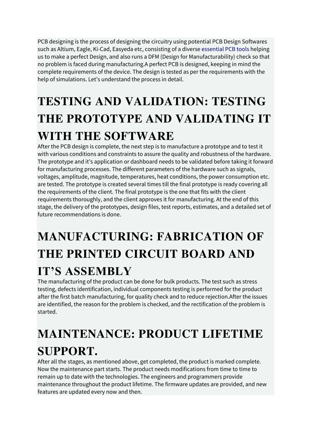 PPT - PCB VALIDATION AND MANUFACTURING PowerPoint Presentation, free ...