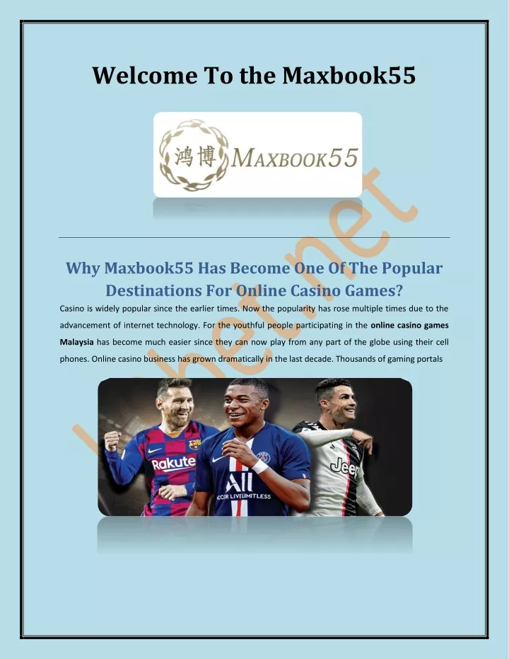 welcome to the maxbook55 n.