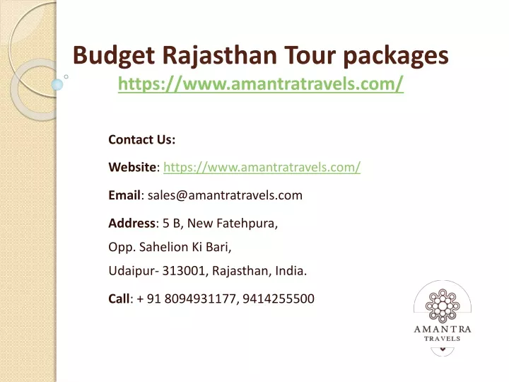budget rajasthan tour packages https www amantratravels com n.