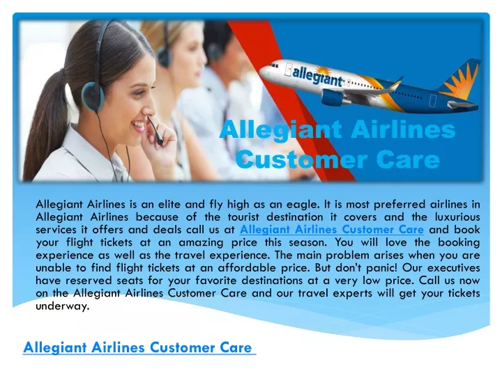 allegiant airlines customer care n.