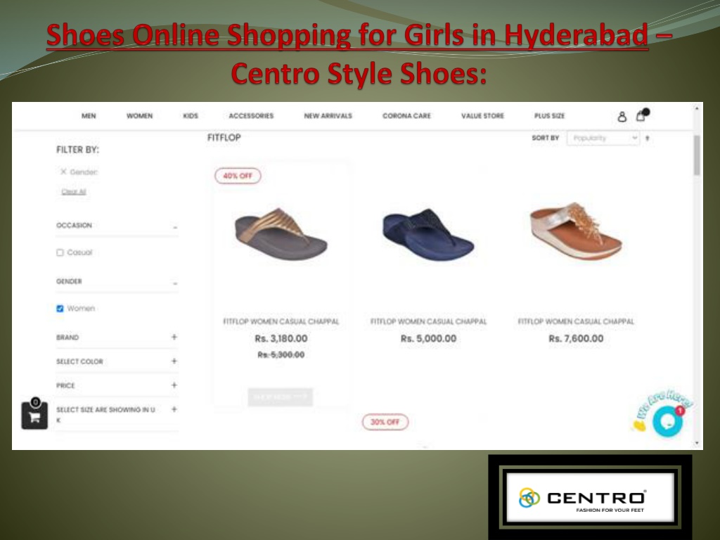 PPT - Trending Heels Online Shoes Shopping for Girls in Hyderabad ...