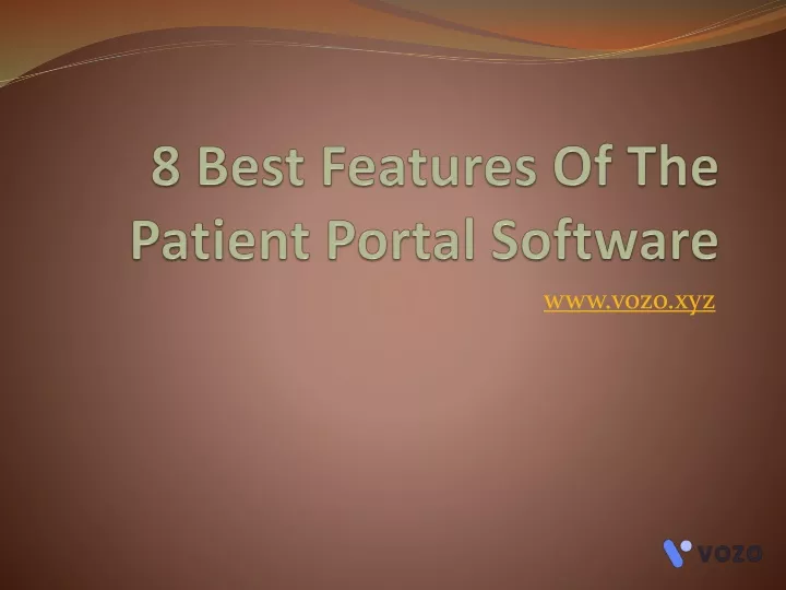 8 best features of the patient portal software n.