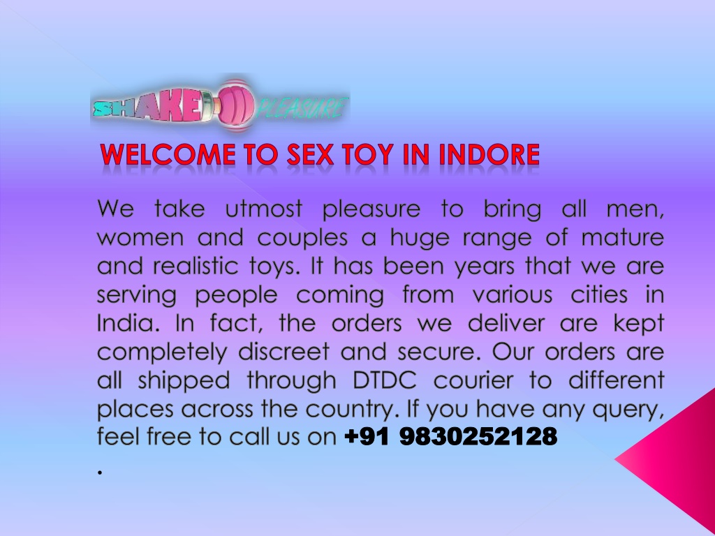 PPT - Best Lovemaking Toys In Indore | Call 919830252128 PowerPoint  Presentation - ID:10176000