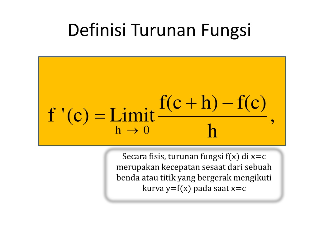 Ppt Turunan Fungsi Powerpoint Presentation Free Download Id10188832 3470
