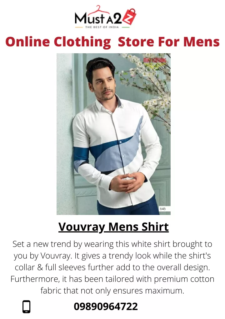 PPT - Online Clothing Store For Mens PowerPoint Presentation, free ...