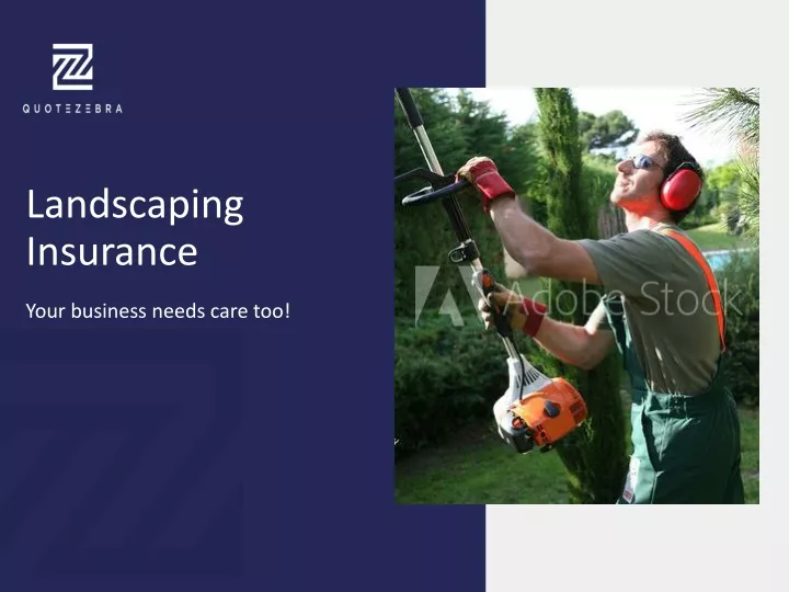 landscaping insurance n.
