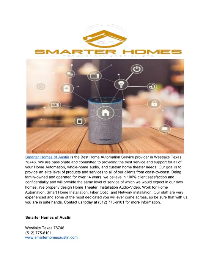 smarter homes of austin is the best home n.