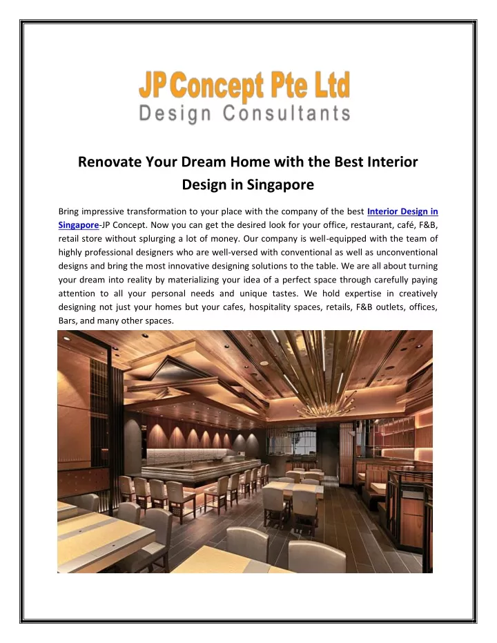 renovate your dream home with the best interior n.