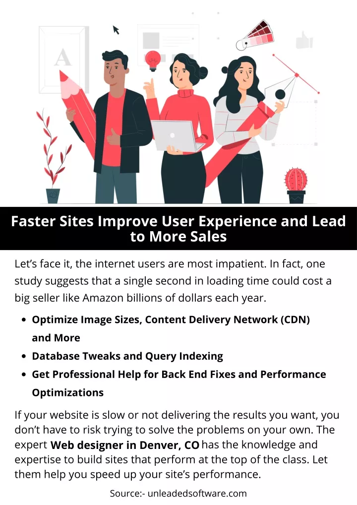 faster sites improve user experience and lead n.