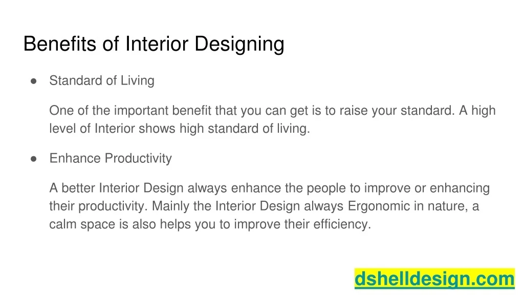 PPT - Interior Designing Services PowerPoint Presentation, free ...