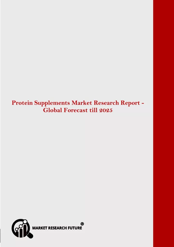 protein supplements market estimated n.
