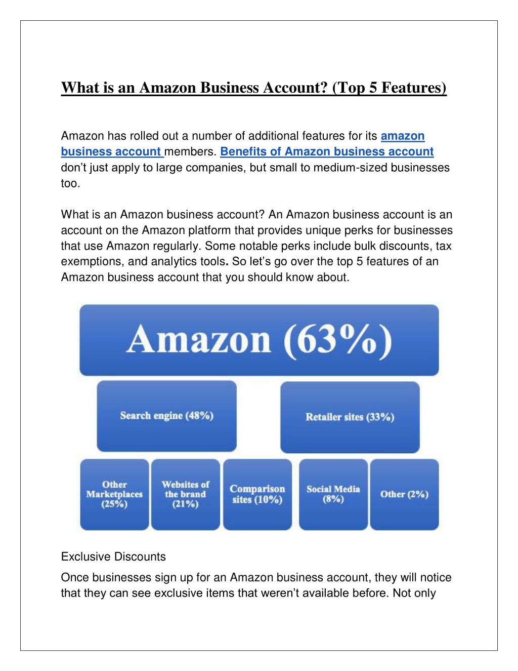 PPT What is an Amazon Business Account? PowerPoint Presentation, free