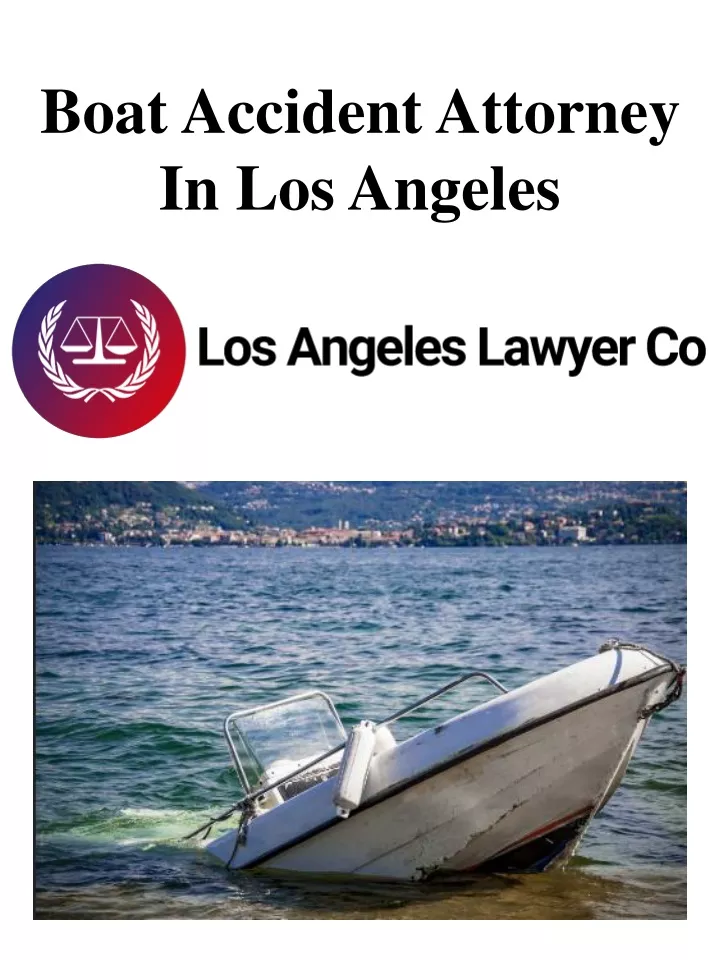 boat accident attorney in los angeles n.