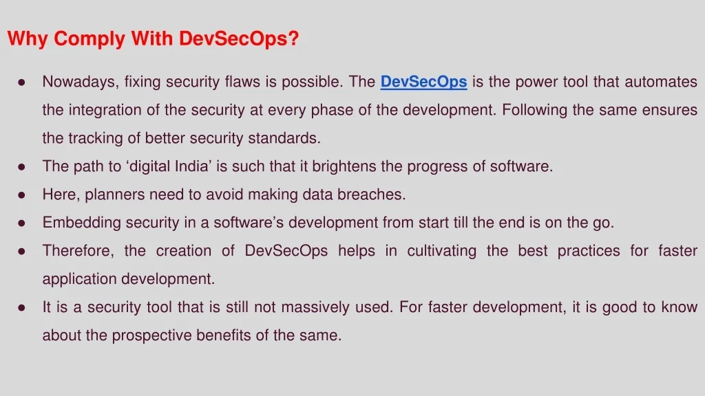 PPT DevSecOps And Its Importance PowerPoint Presentation Free PPT DevSecOps And Its Importance PowerPoint Presentation Free
