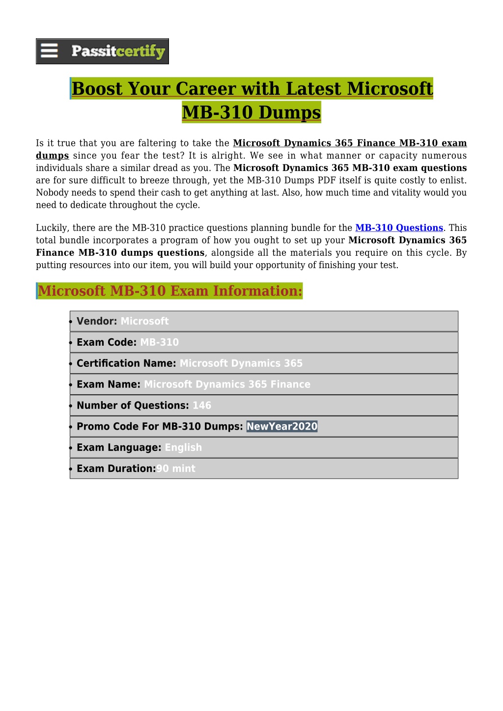 MB-310 Valid Braindumps Ebook