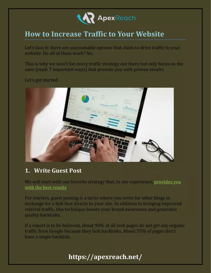 how to increase traffic to your website n.