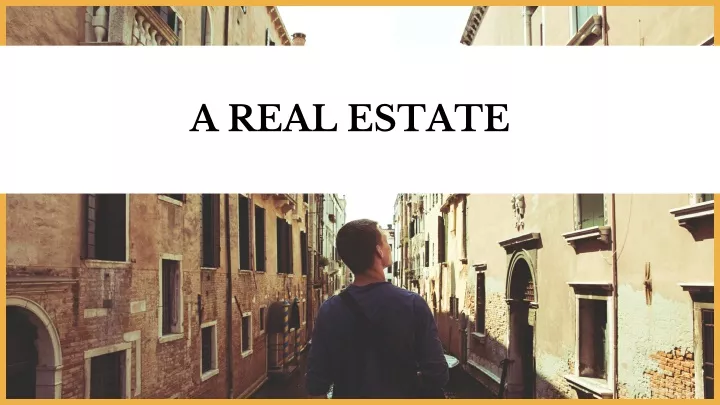 a real estate n.