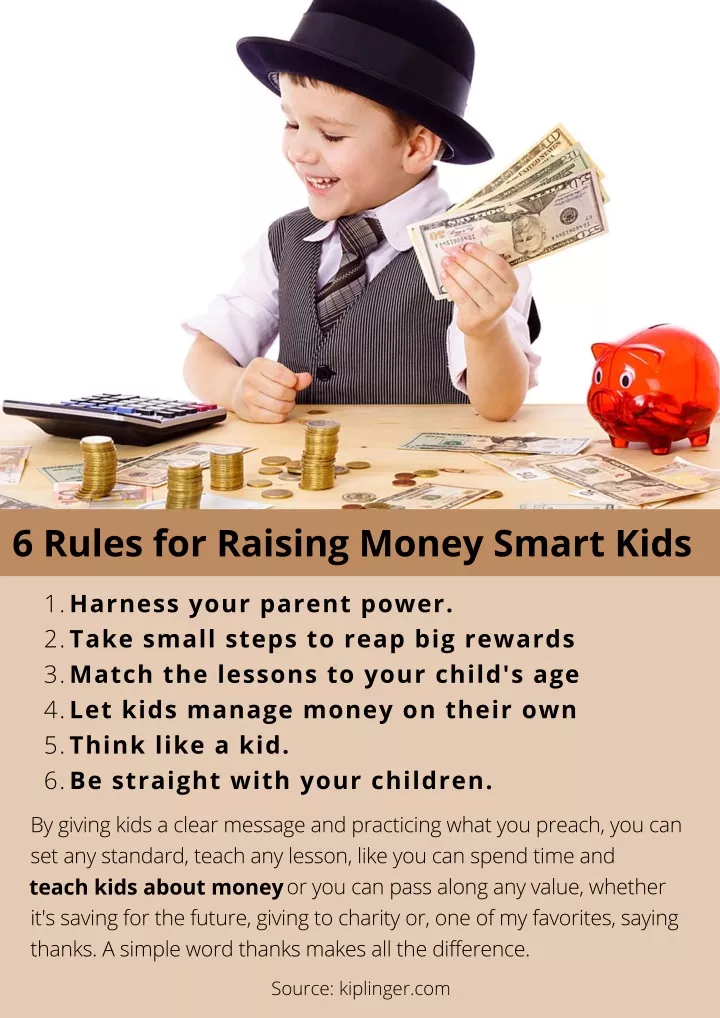6 rules for raising money smart kids n.