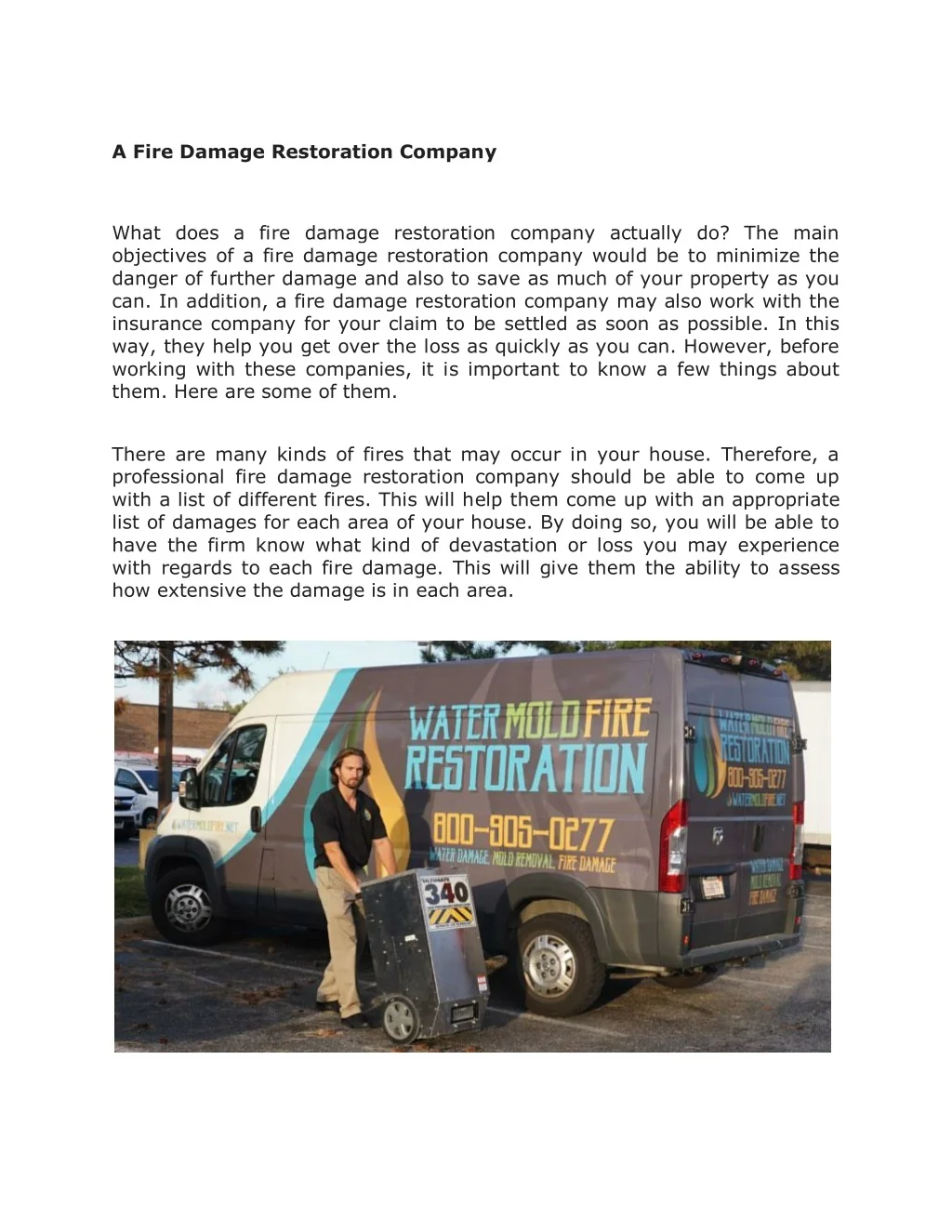 PPT - Water Mold Fire Restoration of Tampa PowerPoint Presentation ...