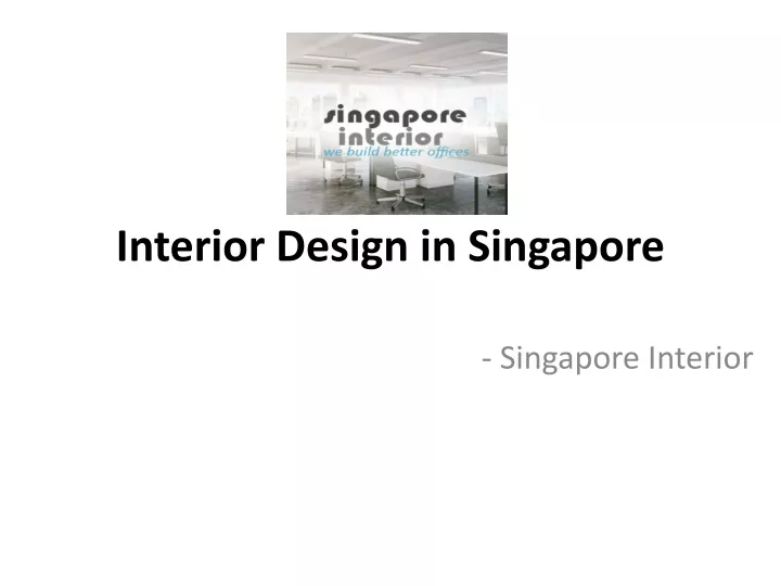 interior design in singapore n.