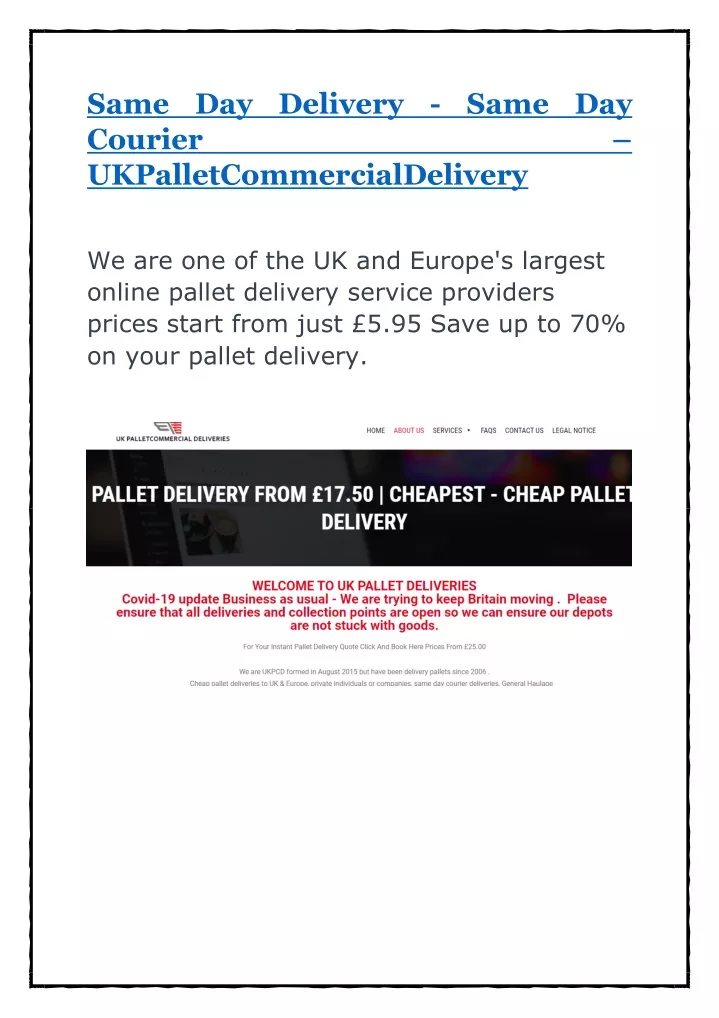 same day delivery same day courier n.