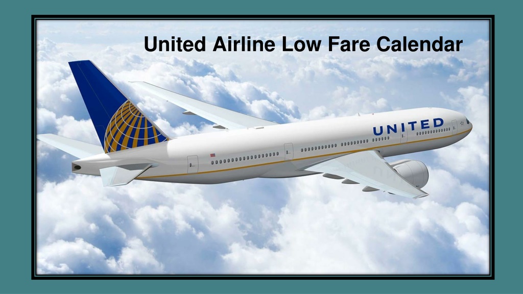 United Airlines Low Fare Calendar 