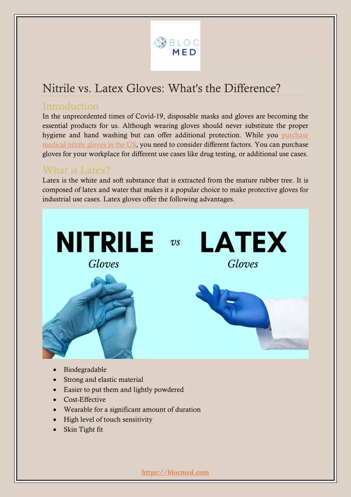 nitrile vs latex gloves what s the difference n.
