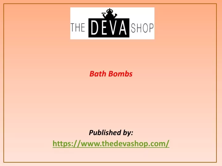 bath bombs published by https www thedevashop com n.