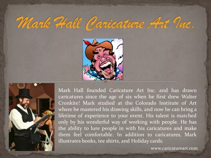 mark hall caricature art inc n.
