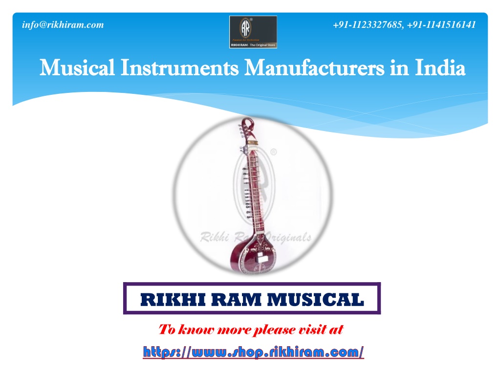 ppt-top-musical-instruments-manufacturers-in-india-powerpoint