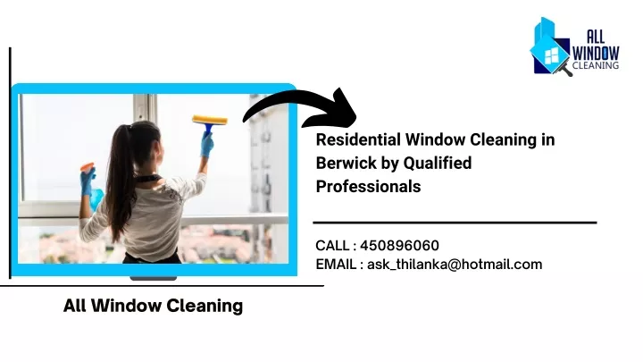 residential window cleaning in berwick n.