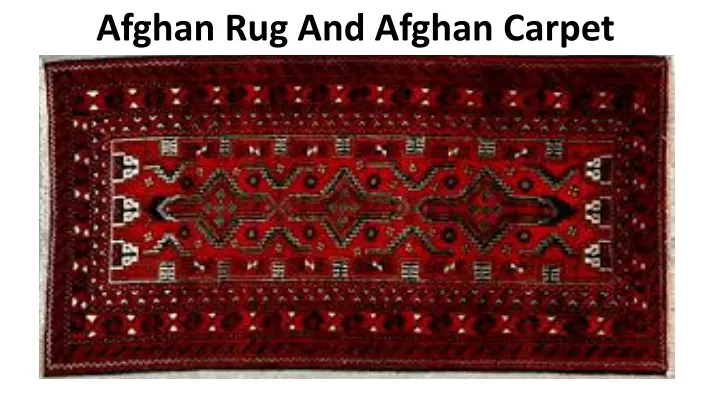 afghan rug and afghan carpet n.