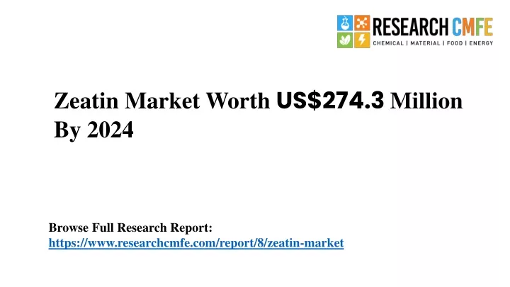 zeatin market worth us 274 3 million by 2024 n.