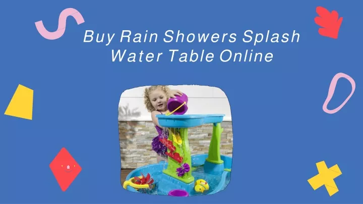 buy rain showers splash water table online n.