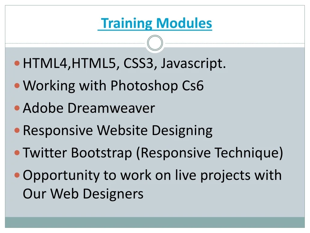 PPT - Web Designing Course in Chandigarh | INFOSIF PowerPoint ...
