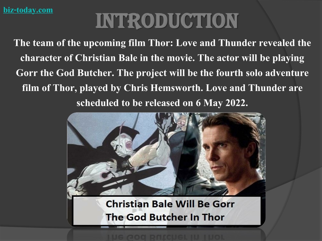 Christian Bale's Gorr the God Butcher makes first appearance in