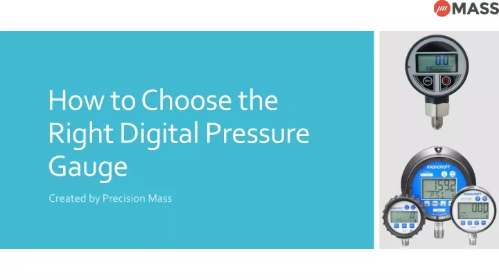 how to choose the right digital pressure gauge n.