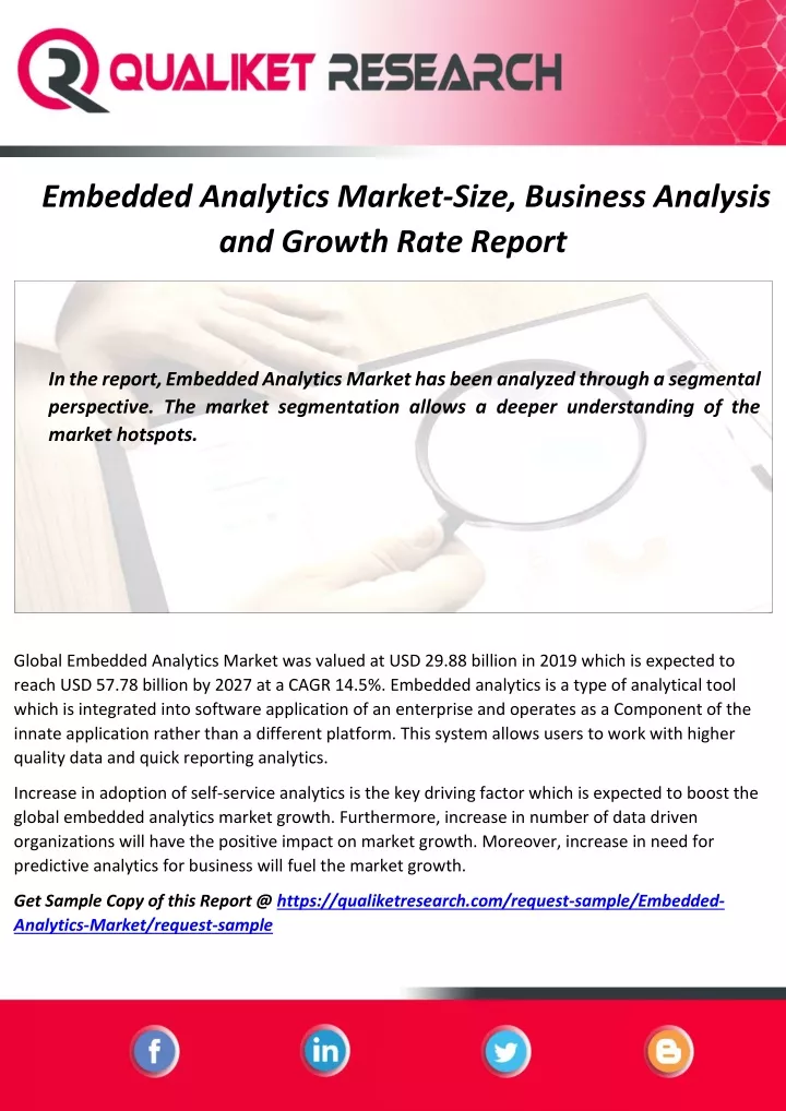 embedded analytics market size business analysis n.