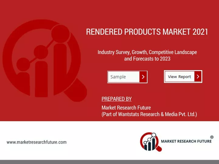 rendered products market 2021 n.