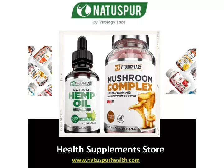 health supplements store n.