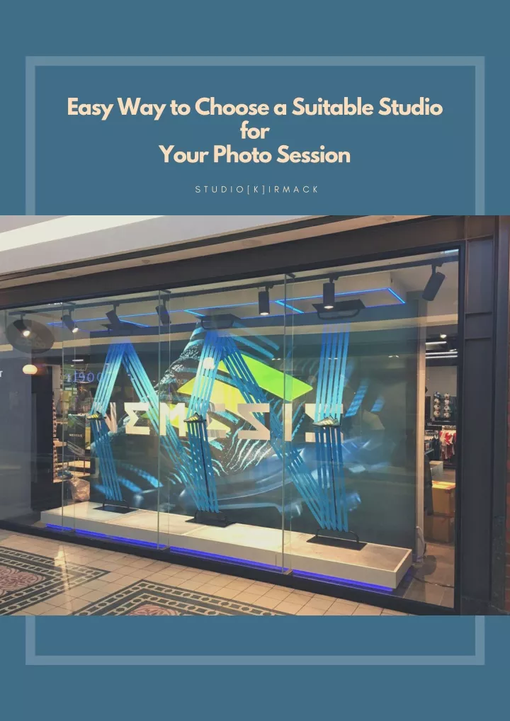 easy way to choose a suitable studio for your n.
