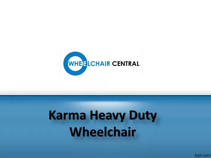 karma heavy duty wheelchair n.