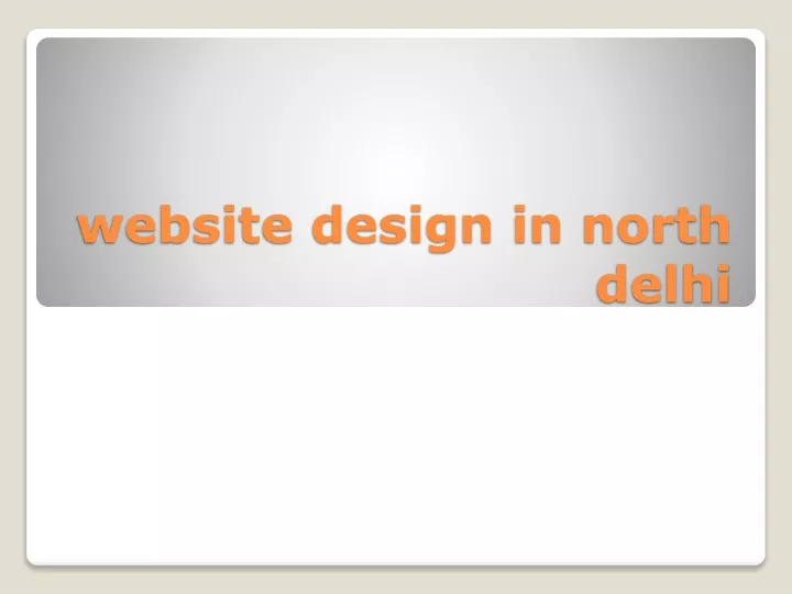 website design in north delhi n.