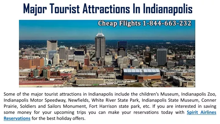 major tourist attractions in indianapolis n.