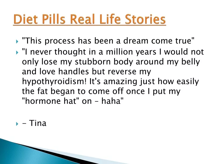 diet pills real life stories n.